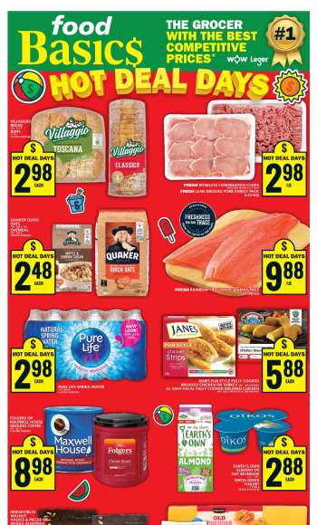 Circulaire Food Basics - 06 Juin 2024 - 12 Juin 2024.