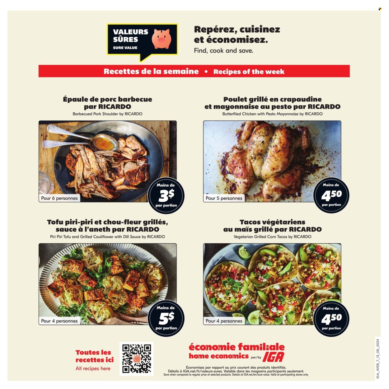 IGA flyer - June 13, 2024 - June 19, 2024. Page 25