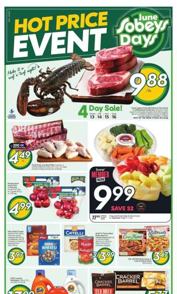 Sobeys Flyer - June 13, 2024 - June 19, 2024.