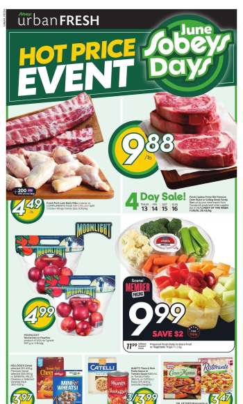 Sobeys Urban Fresh Flyer - June 13, 2024 - June 19, 2024.