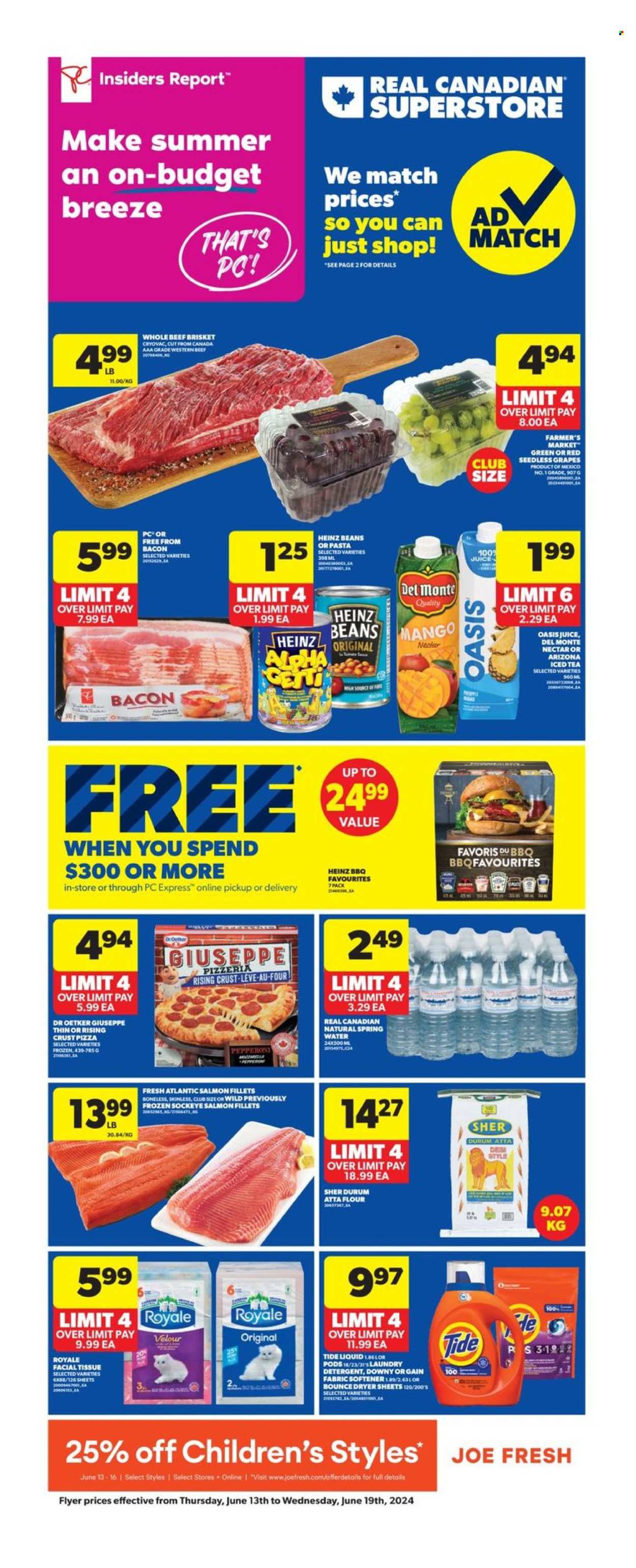 Real Canadian Superstore flyer - June 13, 2024 - June 19, 2024. Page 1