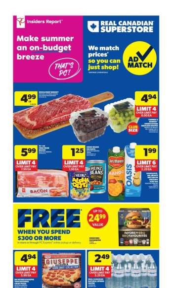 Real Canadian Superstore Flyer - June 13, 2024 - June 19, 2024.