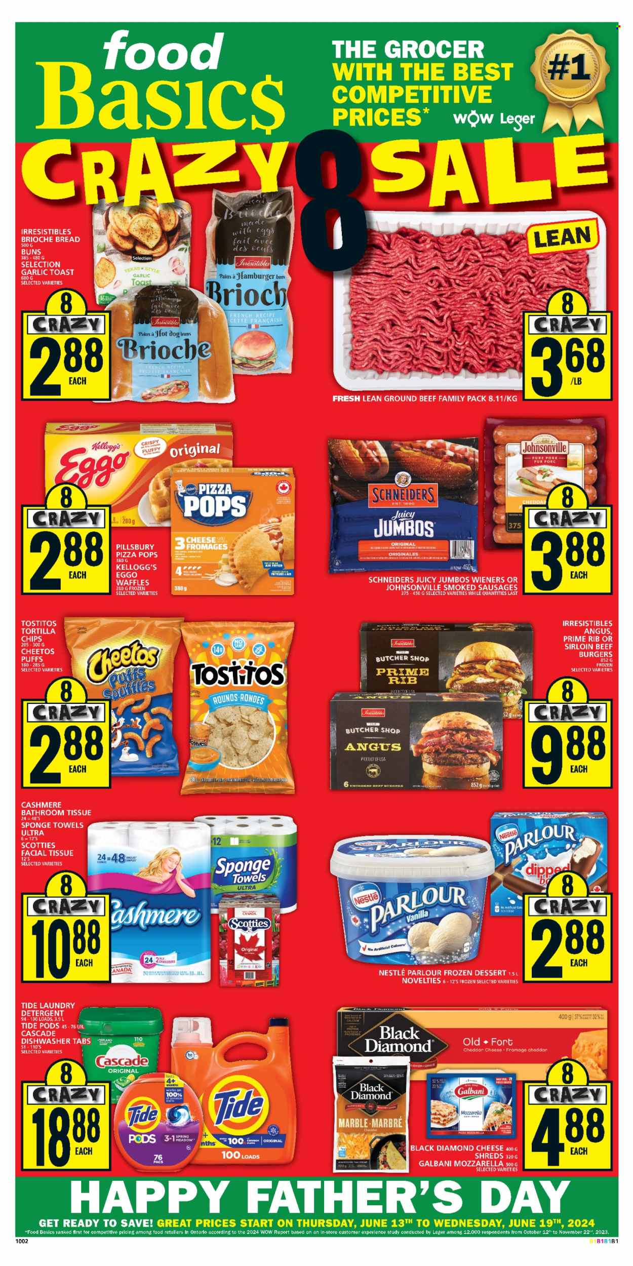 Food Basics flyer - June 13, 2024 - June 19, 2024. Page 1