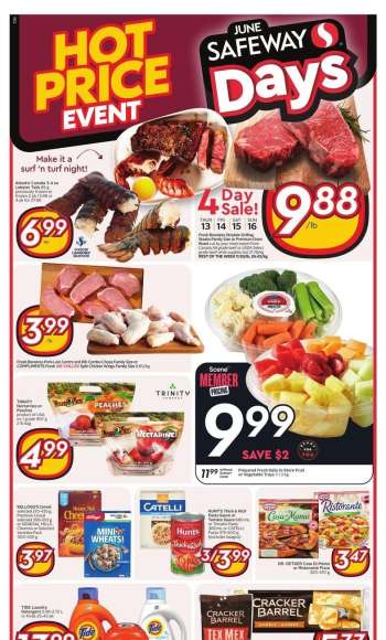 Safeway Flyer - June 13, 2024 - June 19, 2024.