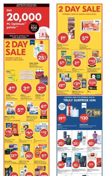 Shoppers Drug Mart Flyer - June 15, 2024 - June 20, 2024.