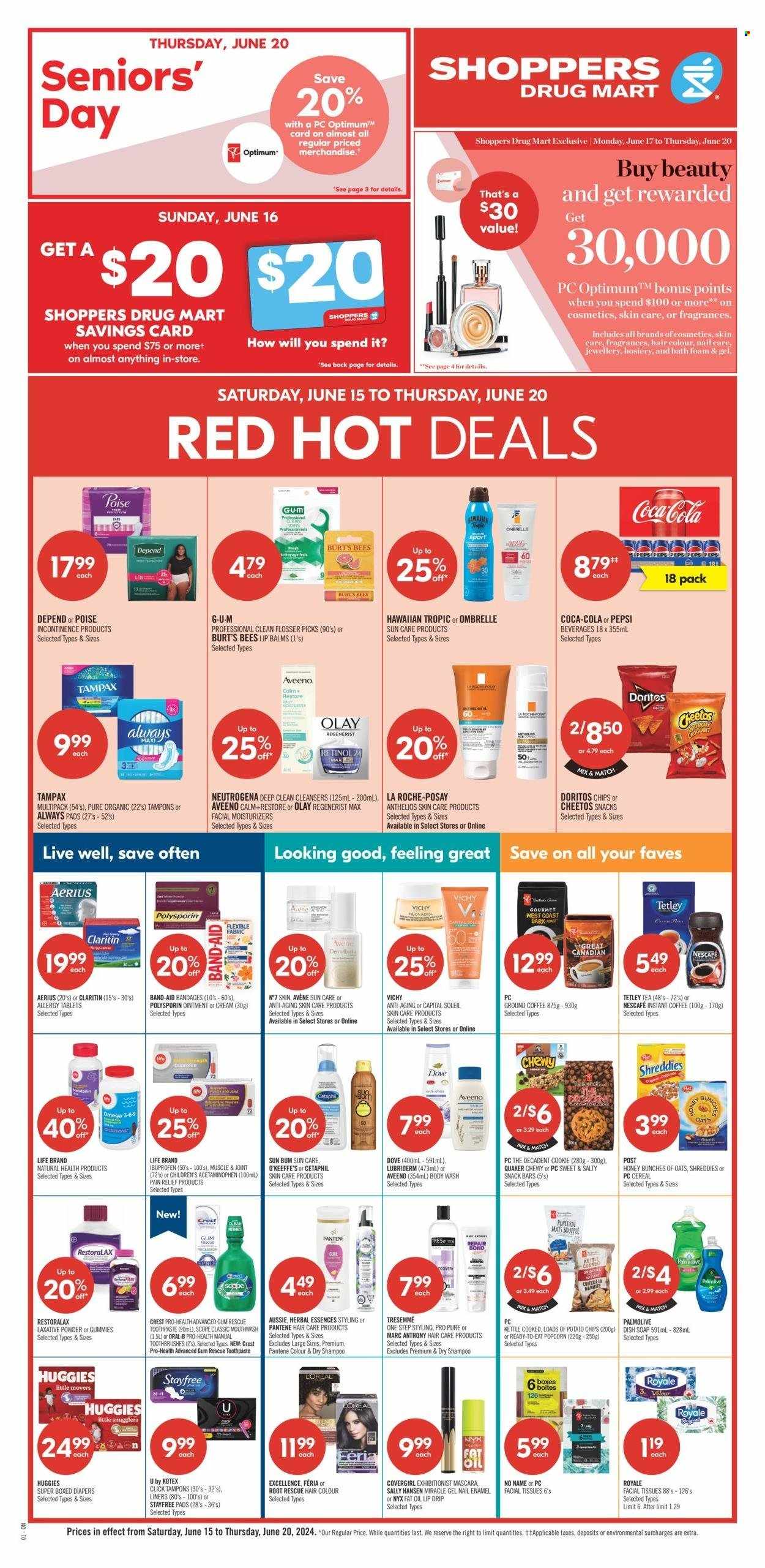 Shoppers Drug Mart flyer - June 15, 2024 - June 20, 2024. Page 2