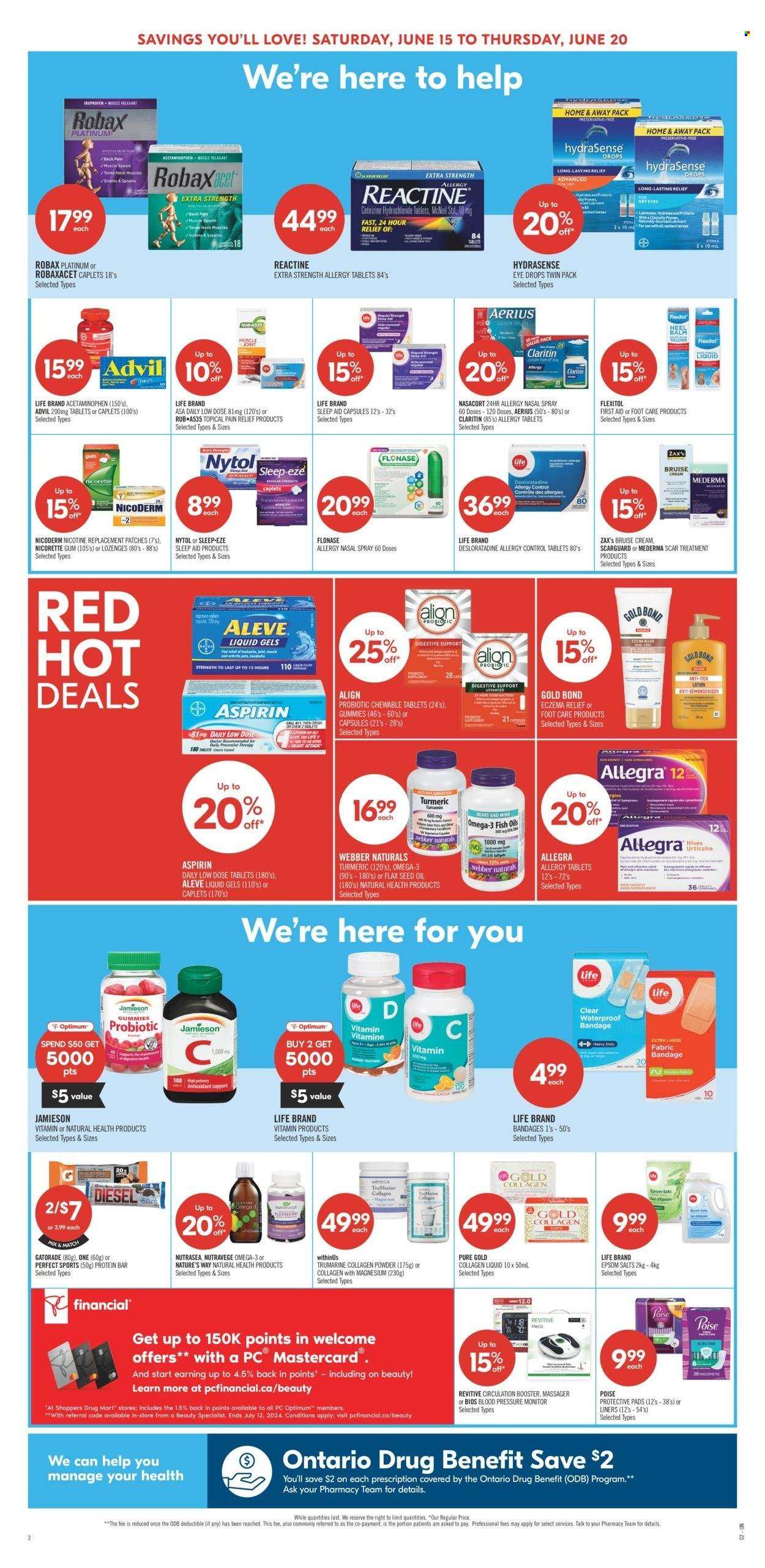 Shoppers Drug Mart flyer - June 15, 2024 - June 20, 2024. Page 3