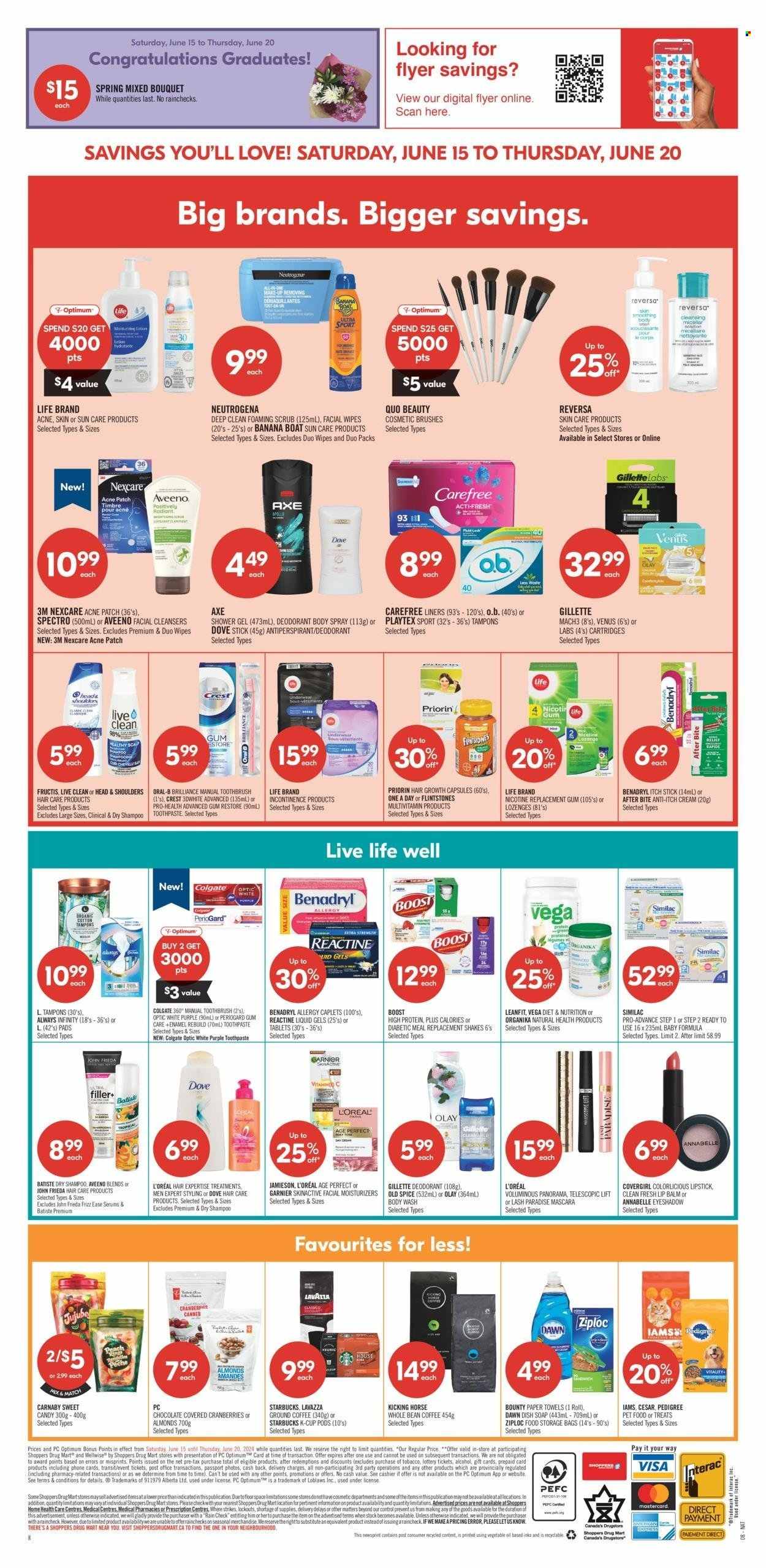 Shoppers Drug Mart flyer - June 15, 2024 - June 20, 2024. Page 16