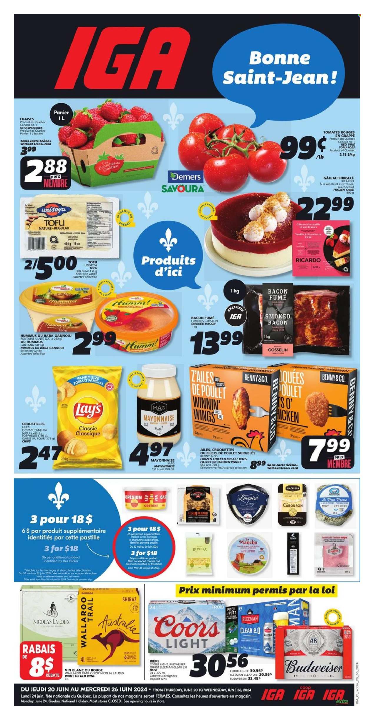 IGA flyer - June 20, 2024 - June 26, 2024. Page 1