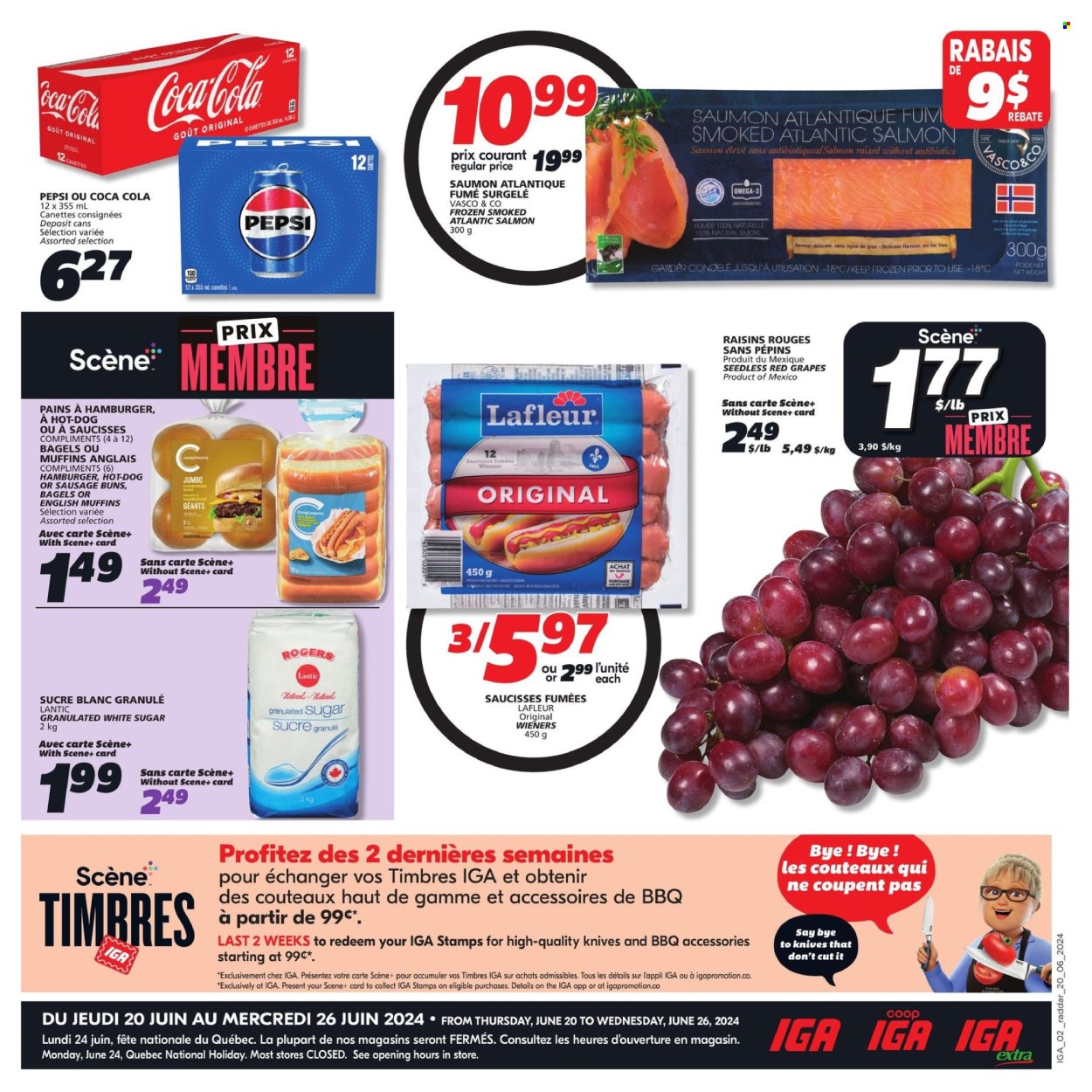 IGA flyer - June 20, 2024 - June 26, 2024. Page 3
