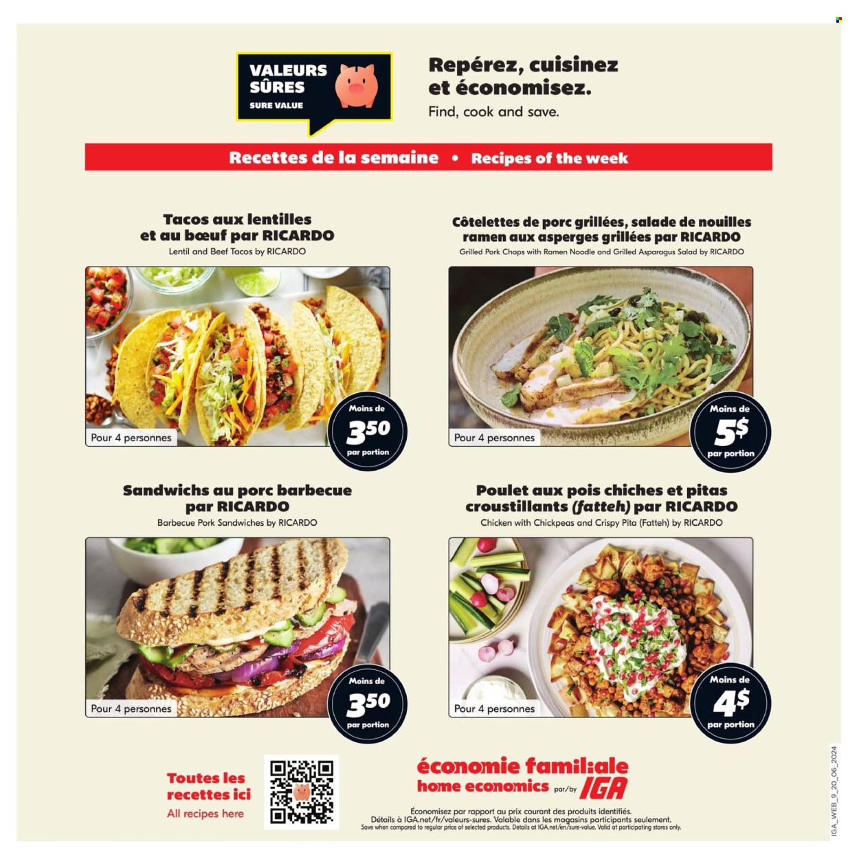 IGA flyer - June 20, 2024 - June 26, 2024. Page 32