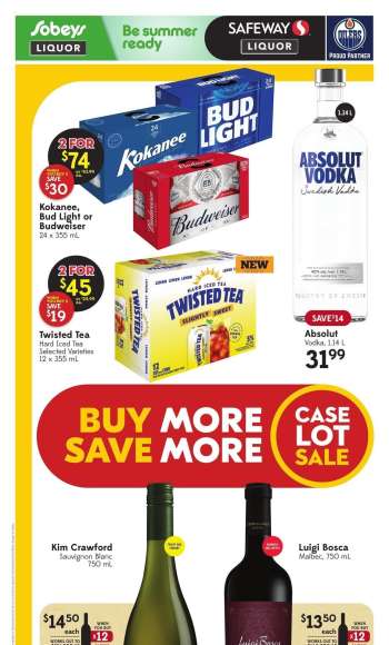 Sobeys Liquor Flyer - June 20, 2024 - June 26, 2024.