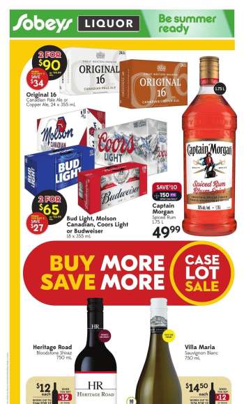 Sobeys Liquor Flyer - June 20, 2024 - June 26, 2024.