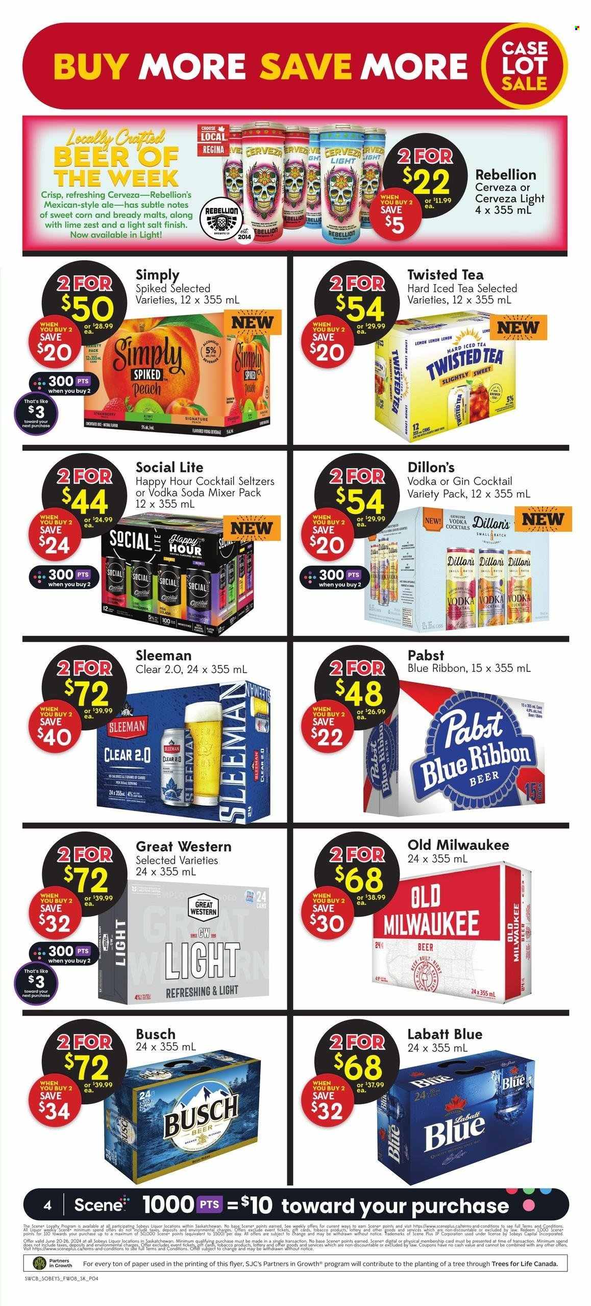 Sobeys Liquor flyer - June 20, 2024 - June 26, 2024. Page 4