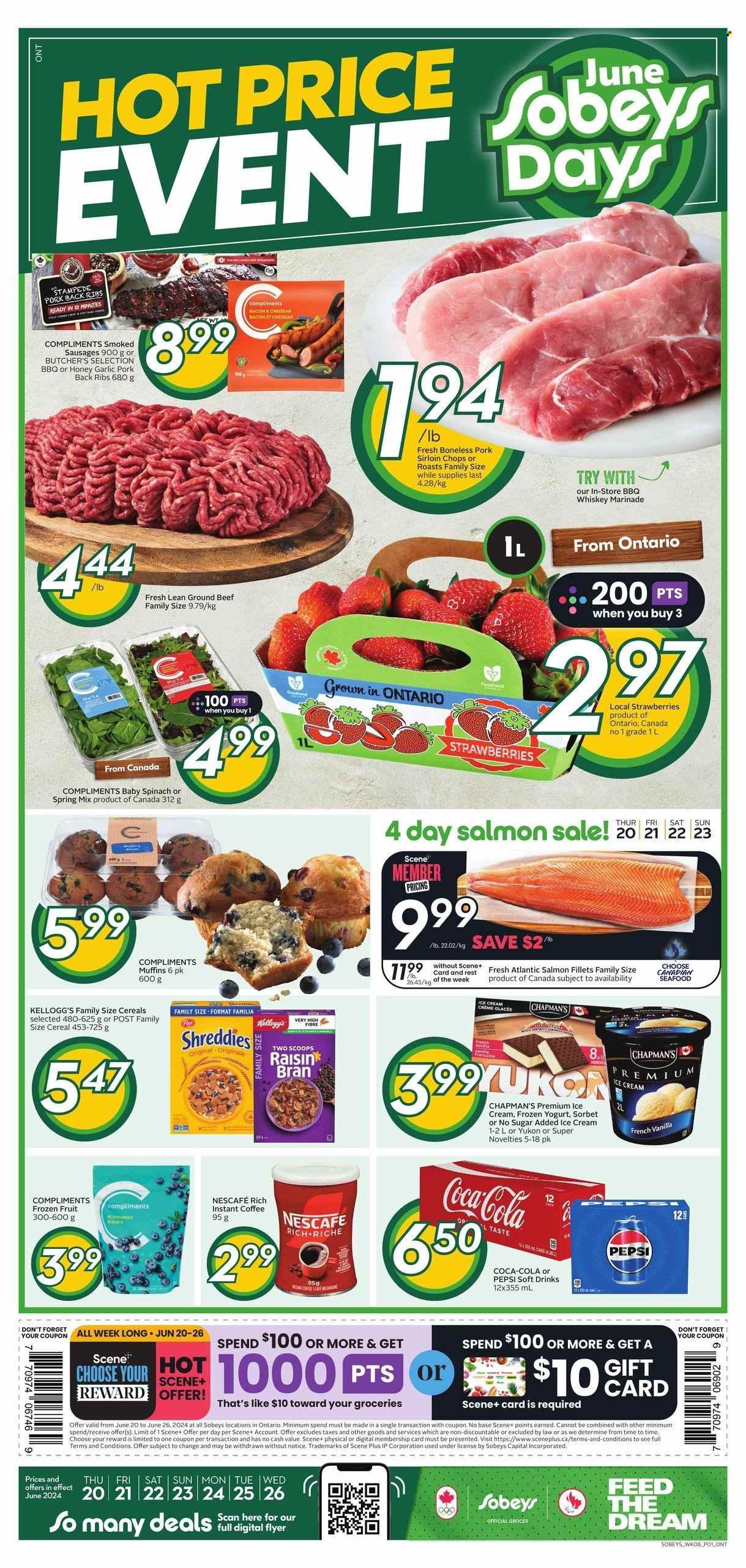 Sobeys flyer - June 20, 2024 - June 26, 2024. Page 1