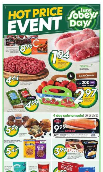 Sobeys Flyer - June 20, 2024 - June 26, 2024.