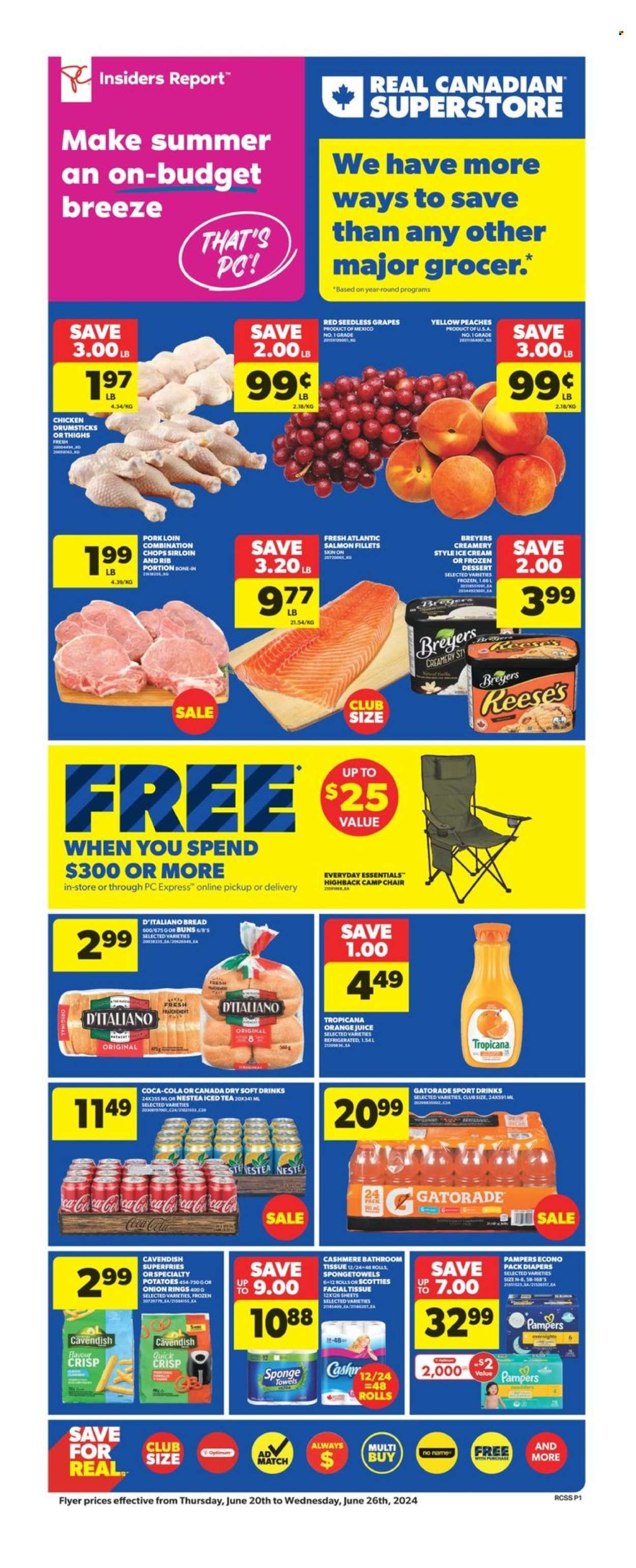 Real Canadian Superstore flyer - June 20, 2024 - June 26, 2024. Page 1