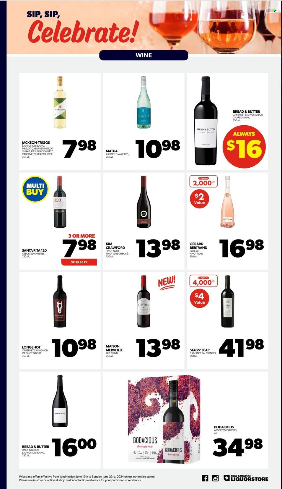 Real Canadian Liquorstore flyer - June 19, 2024 - June 23, 2024. Page 4