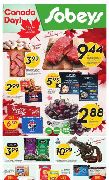 Sobeys Flyer - June 27, 2024 - July 03, 2024.