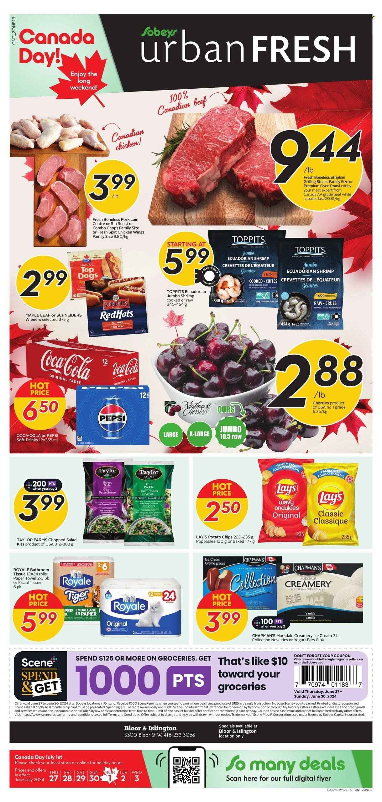 Sobeys Urban Fresh flyer - June 27, 2024 - July 03, 2024. Page 1