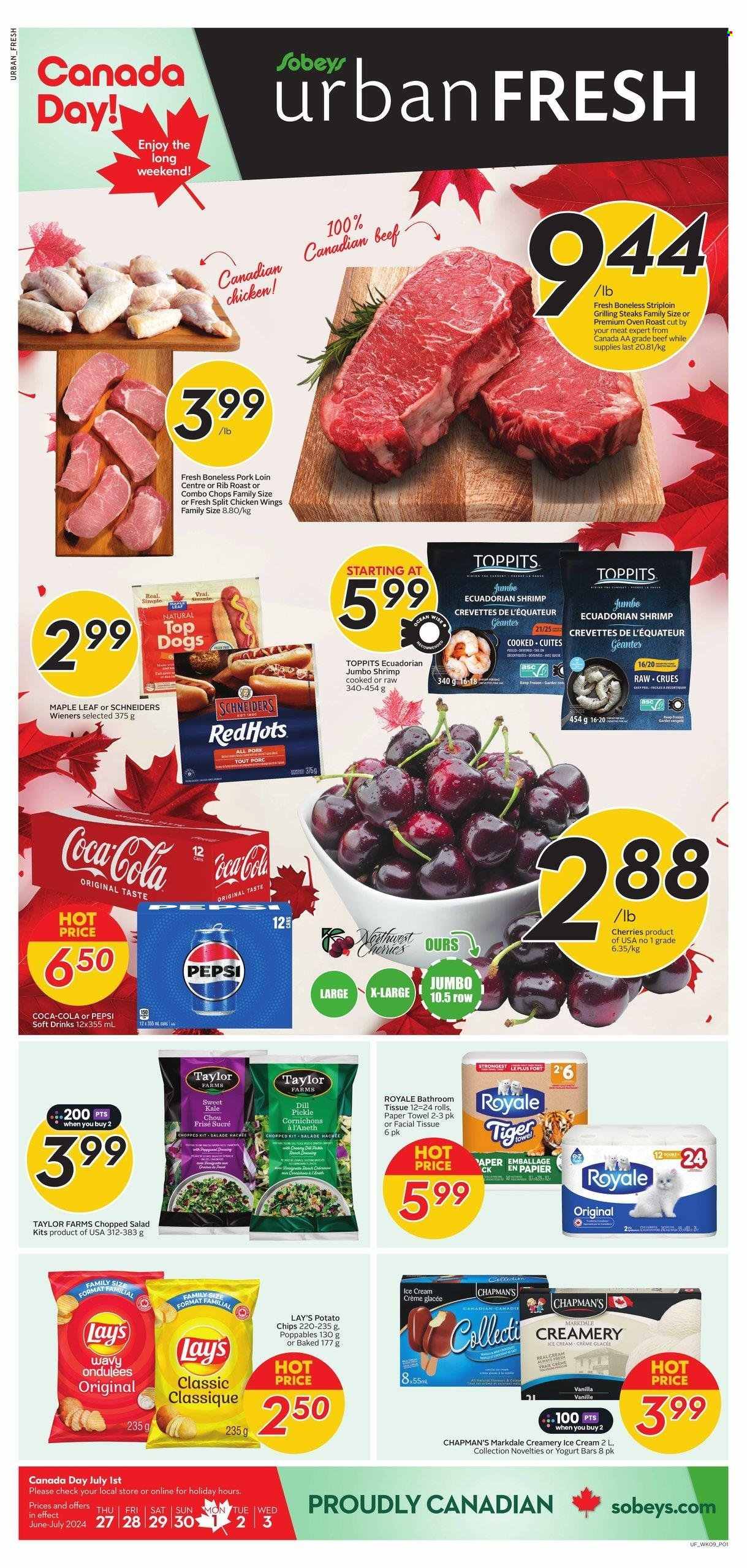 Sobeys Urban Fresh flyer - June 27, 2024 - July 03, 2024. Page 1