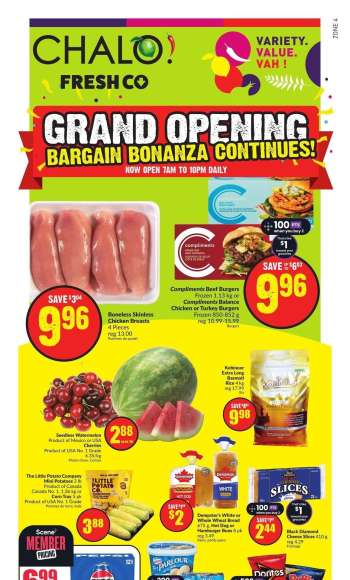 Chalo! FreshCo. Flyer - June 27, 2024 - July 03, 2024.