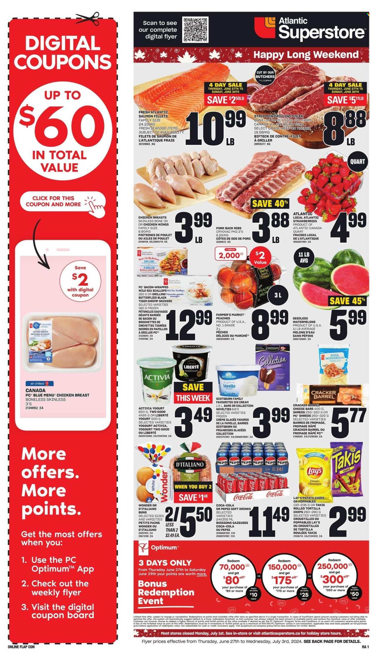 Atlantic Superstore flyer - June 27, 2024 - July 03, 2024. Page 1
