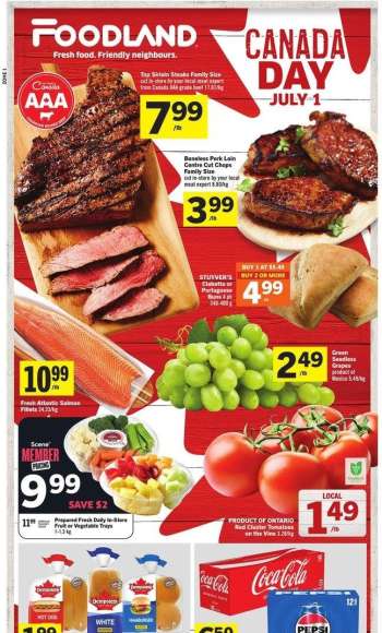Foodland Flyer - June 27, 2024 - July 03, 2024.