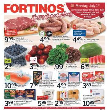 Fortinos Flyer - June 27, 2024 - July 03, 2024.