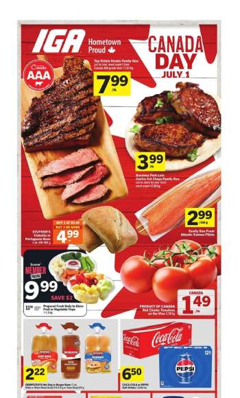 IGA Flyer - June 27, 2024 - July 03, 2024.