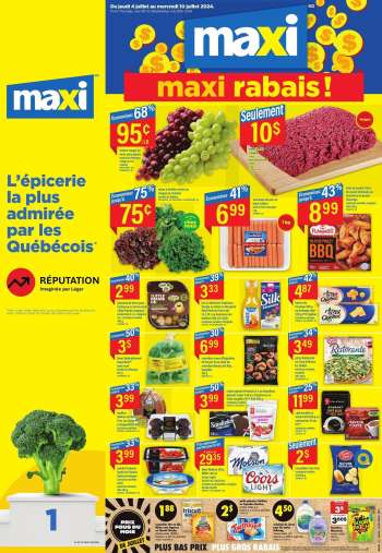 Circulaire Maxi & Cie - 04 Juillet 2024 - 10 Juillet 2024.