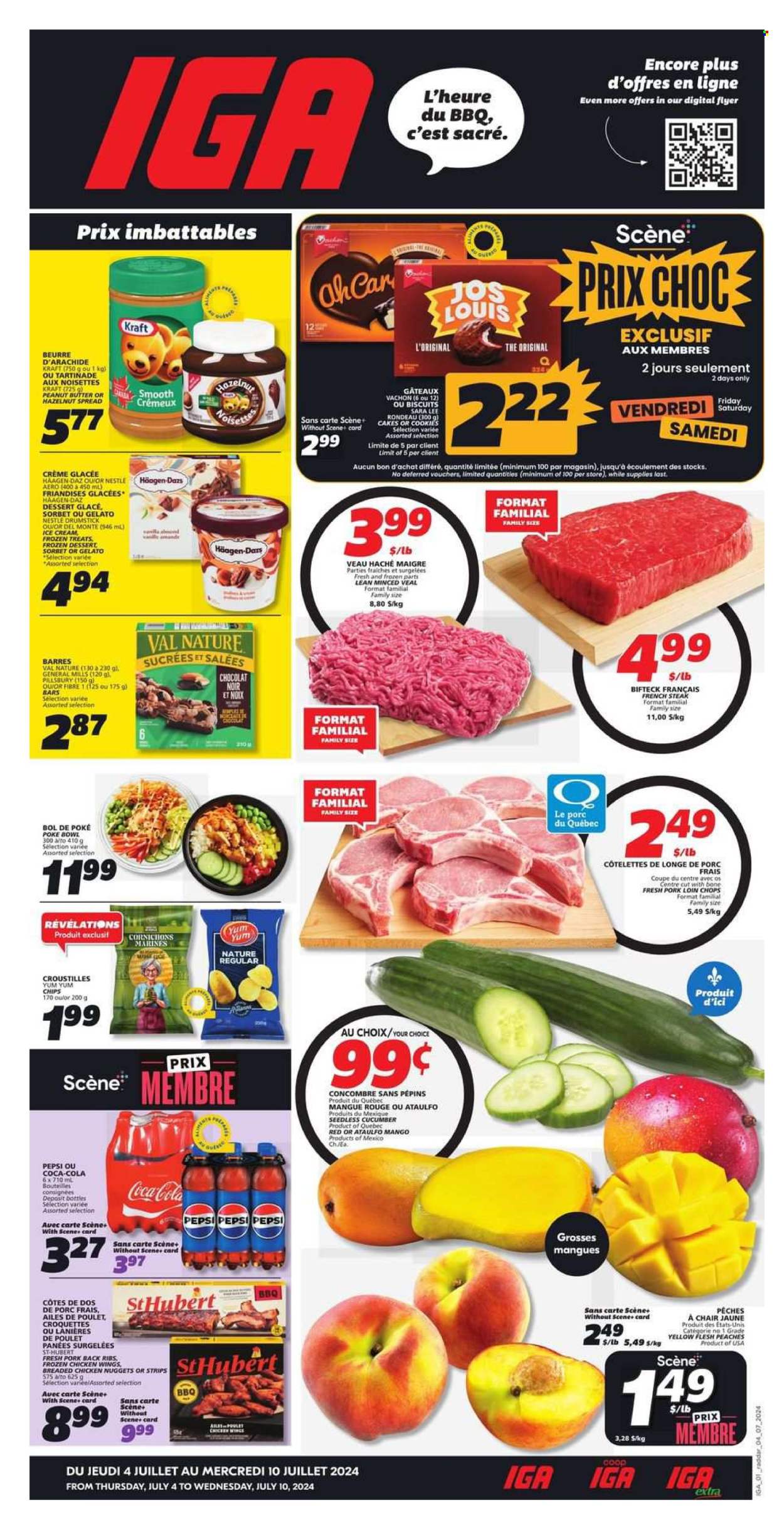 IGA flyer - July 04, 2024 - July 10, 2024. Page 1