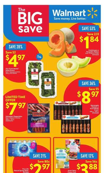 Circulaire Walmart - 04 Juillet 2024 - 10 Juillet 2024.