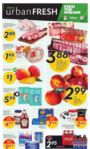 Circulaire Sobeys Urban Fresh - 04 Juillet 2024 - 10 Juillet 2024.