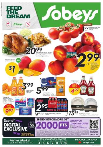 Sobeys Flyer - July 04, 2024 - July 10, 2024.