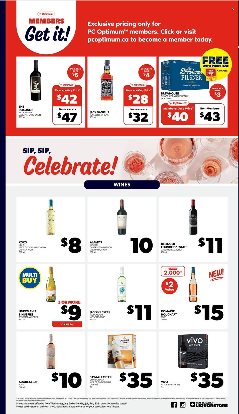 Real Canadian Liquorstore flyer - July 03, 2024 - July 07, 2024. Page 3