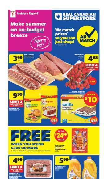 Real Canadian Superstore Flyer - July 04, 2024 - July 10, 2024.