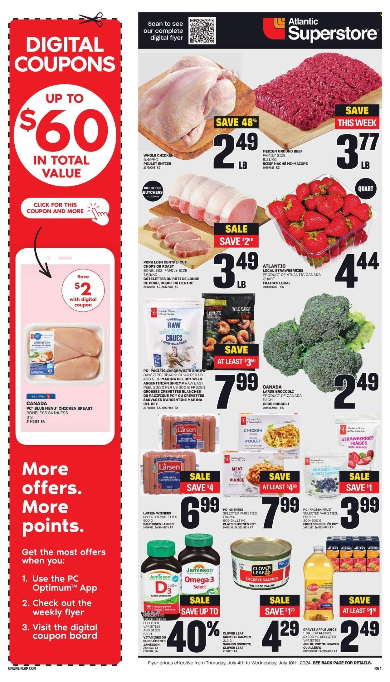 Atlantic Superstore flyer - July 04, 2024 - July 10, 2024. Page 1