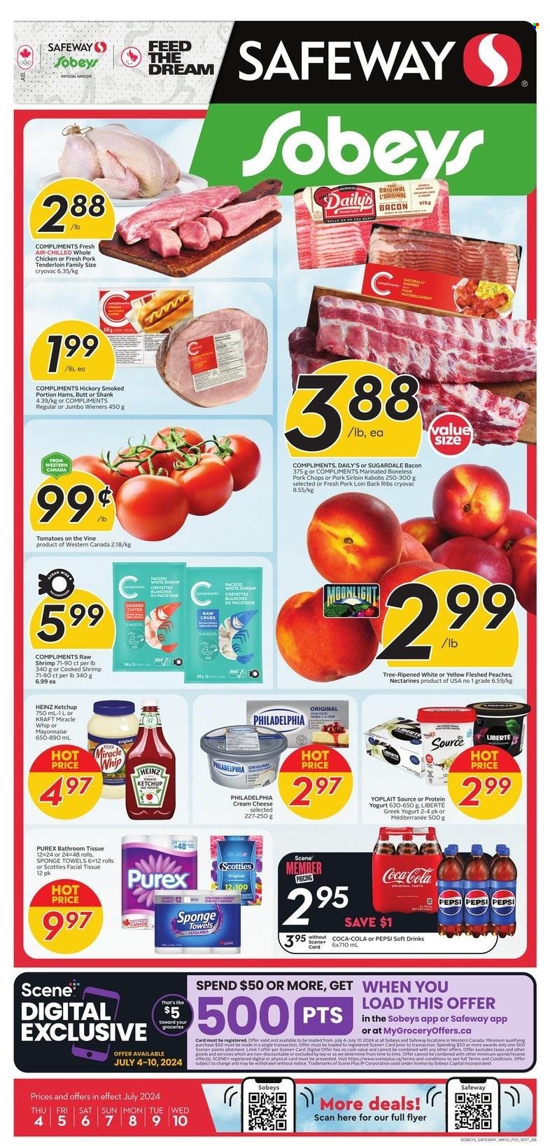 Circulaire Safeway - 04 Juillet 2024 - 10 Juillet 2024. Page 1