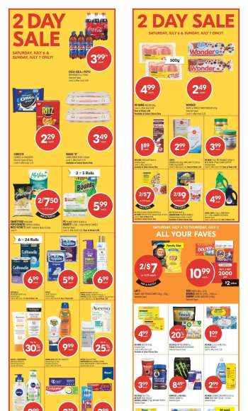 Shoppers Drug Mart Flyer - July 06, 2024 - July 11, 2024.
