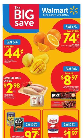 Circulaire Walmart - 11 Juillet 2024 - 17 Juillet 2024.