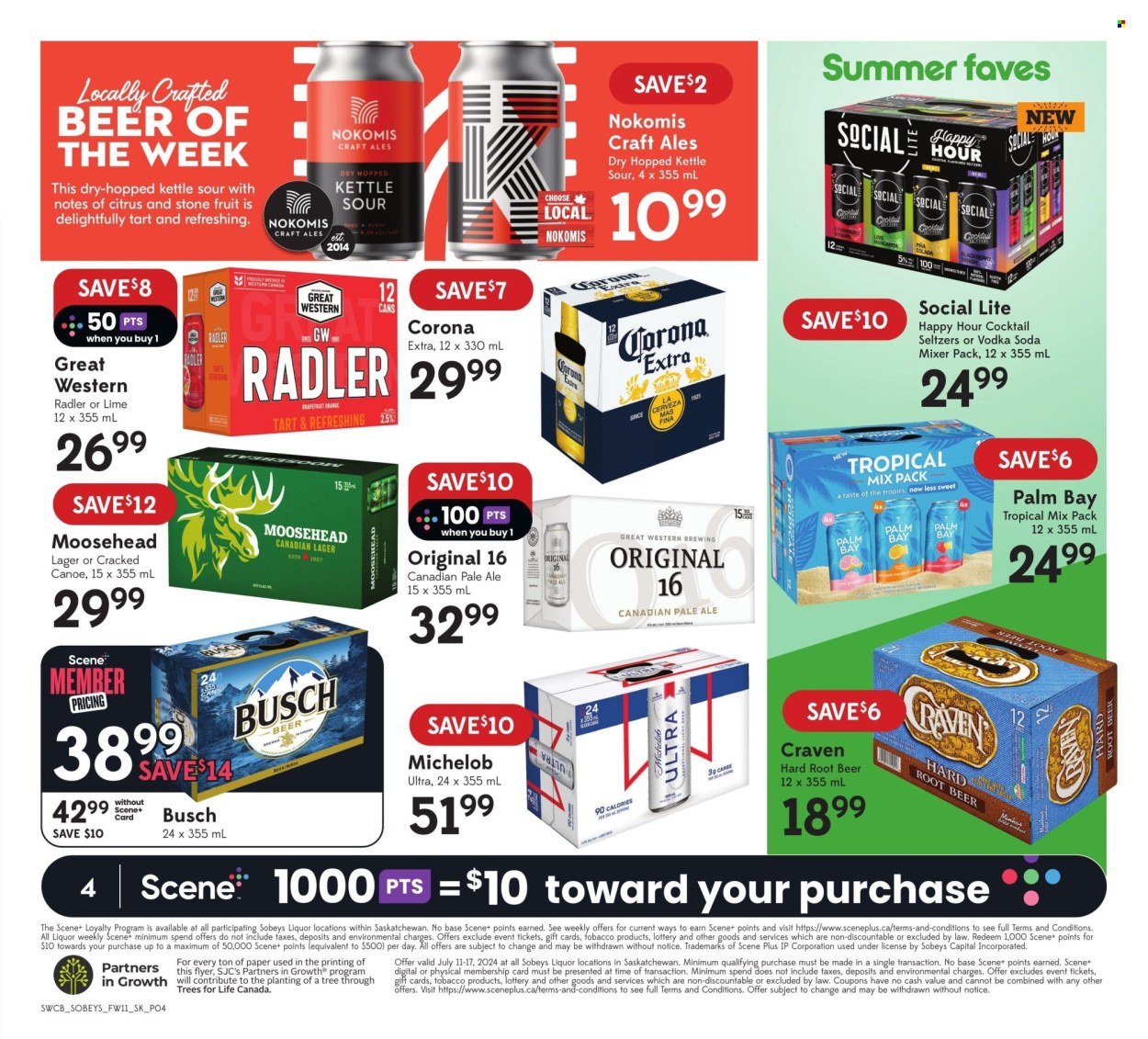 Sobeys Liquor flyer - July 11, 2024 - July 17, 2024. Page 5