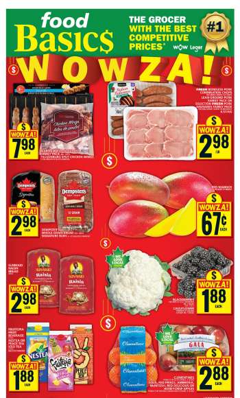 Circulaire Food Basics - 11 Juillet 2024 - 17 Juillet 2024.