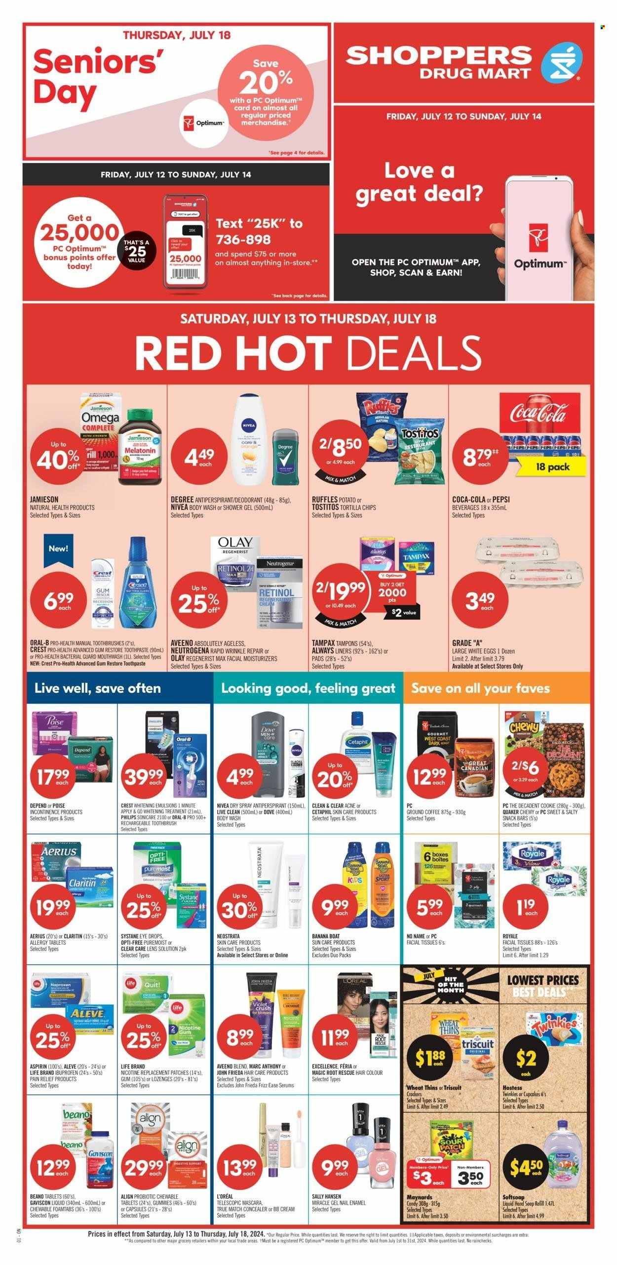 Shoppers Drug Mart flyer - July 13, 2024 - July 18, 2024. Page 2
