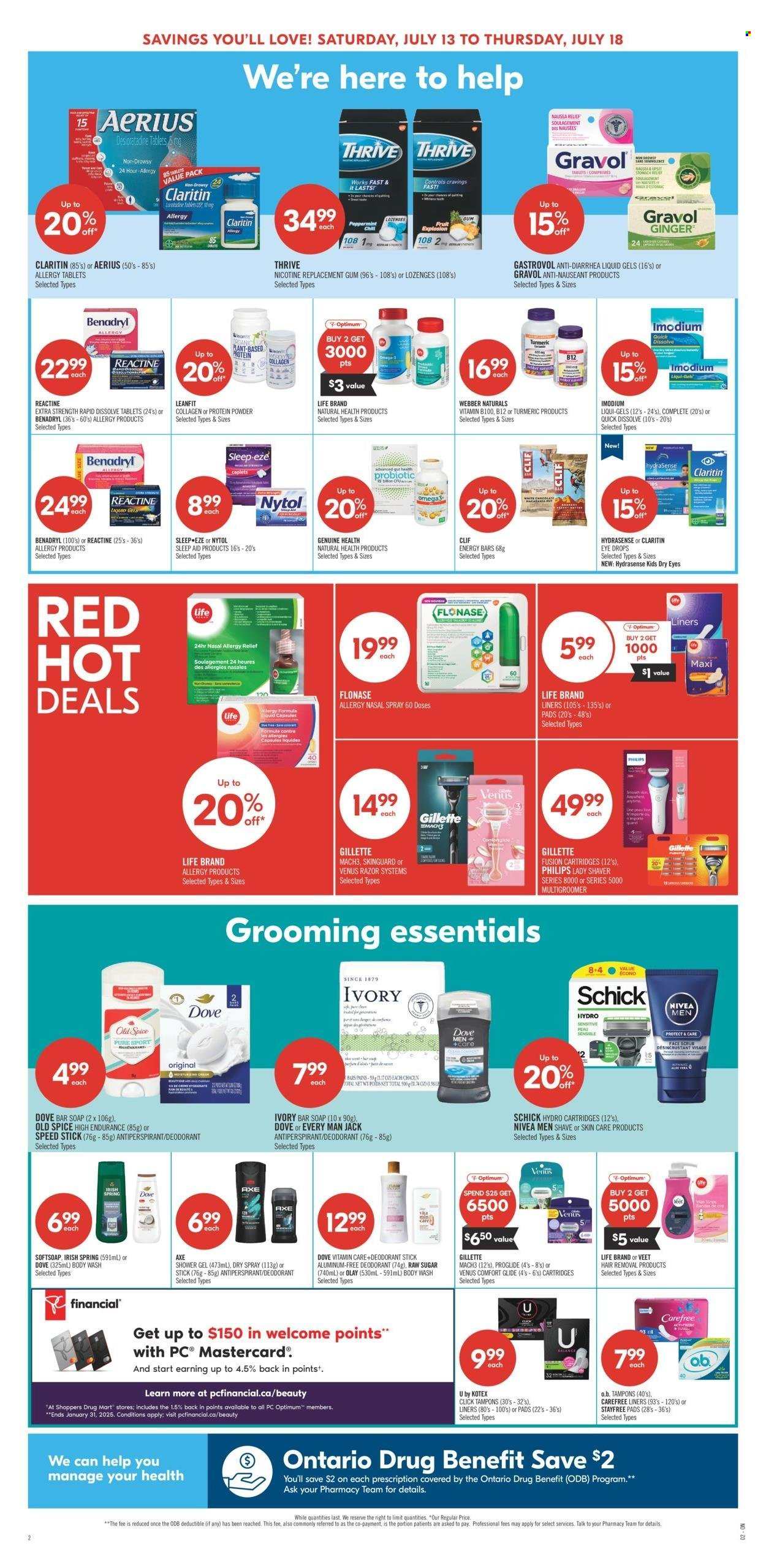 Shoppers Drug Mart flyer - July 13, 2024 - July 18, 2024. Page 4