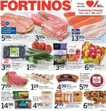 Fortinos Flyer - July 11, 2024 - July 17, 2024.