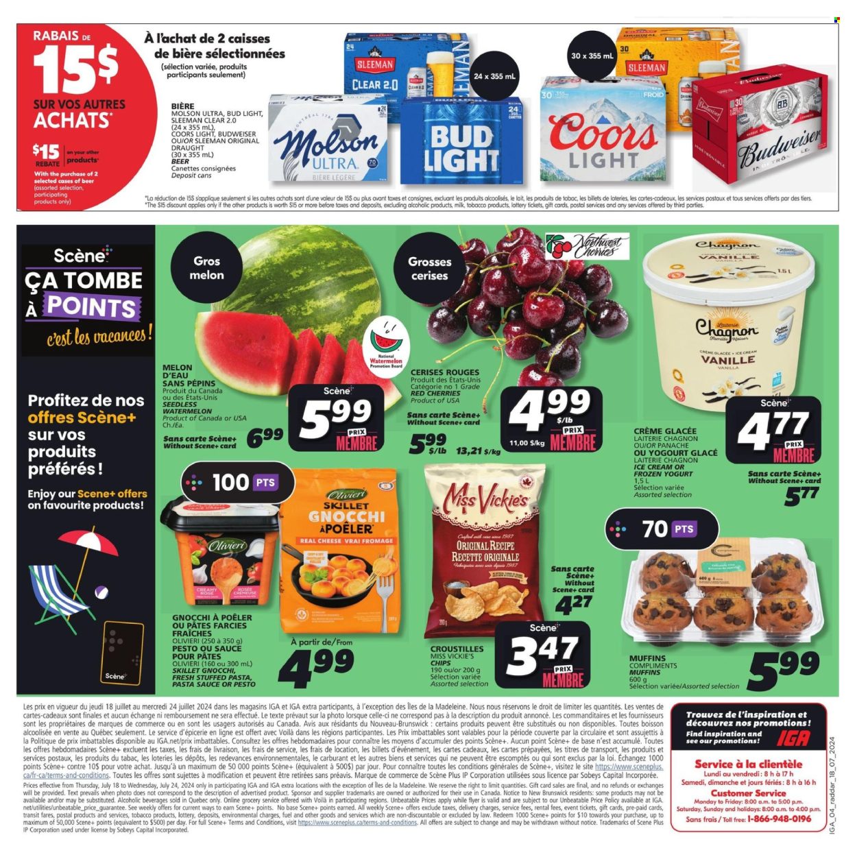 IGA flyer - July 18, 2024 - July 24, 2024. Page 3