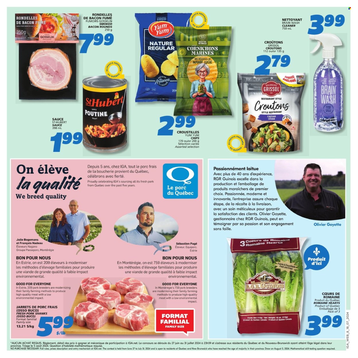 IGA flyer - July 18, 2024 - July 24, 2024. Page 7