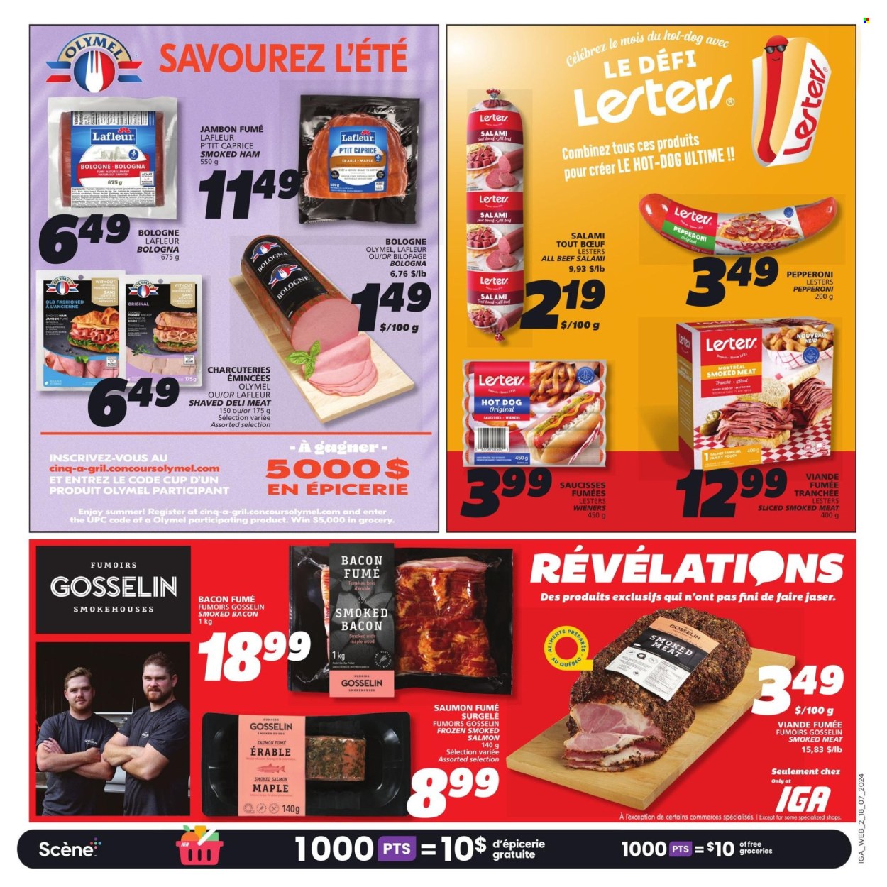IGA flyer - July 18, 2024 - July 24, 2024. Page 18
