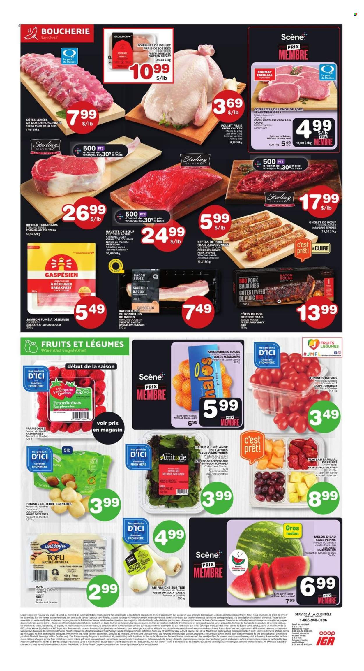 IGA flyer - July 18, 2024 - July 24, 2024. Page 4